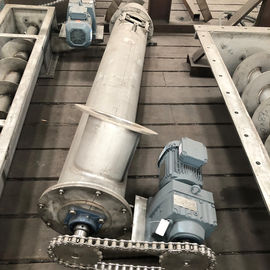 Toplu Malzemeler İçin Borulu Vidalı Konveyörler Kompakt Yapıda Uygun